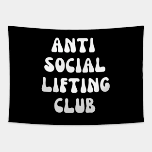 Anti Social Lifting Club Tapestry