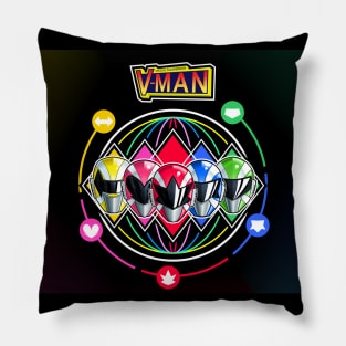 V-Man ! Ready ! Pillow