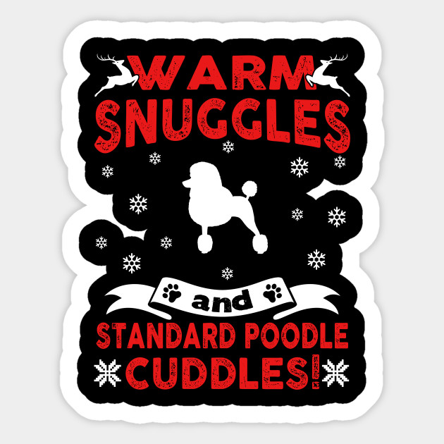 poodle ugly christmas sweater