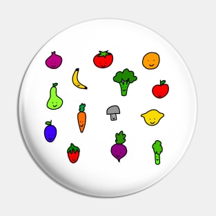 Fresh Frootz & Veg Pin