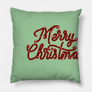 Weihnachten Schrift Pillow