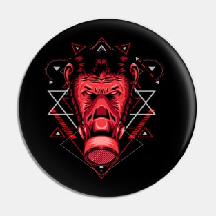 apes mask Pin