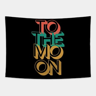 To The Moon Artwork 2 Tapestry