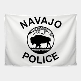 Navajo Police Emblem Tapestry