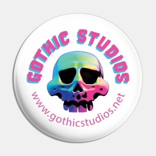 Gothic Studios Candy Skull Pin