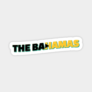 The Bahamas vintage style retro souvenir Magnet