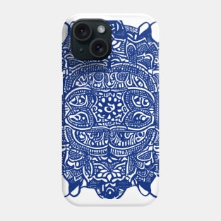 Paisley Print - Blue Aesthetic Phone Case