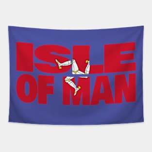 Isle of Man flag stencil Tapestry