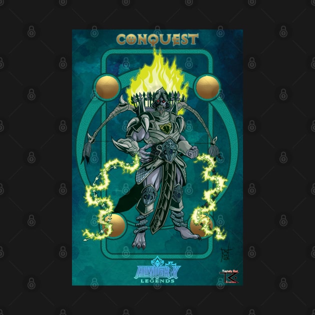 Conquest Comic Design by Toytally Rad Creations