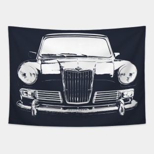 Riley Elf 1960s British classic car monoblock white Tapestry