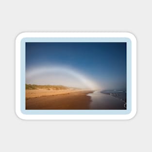 Druridge Bay Fogbow Magnet