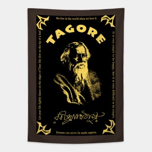 Rabindranath Tagore Tapestry