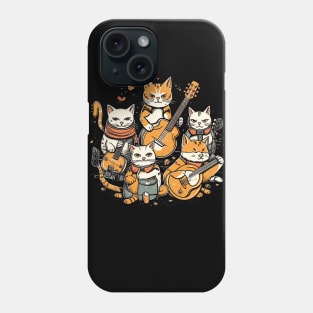 Cats music band Phone Case