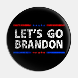 Let's Go Brandon Patriotic FJB Pin