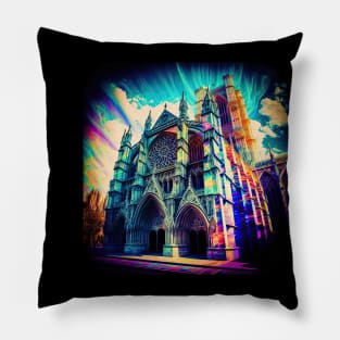 Westminster Abbey v1 (no text) Pillow