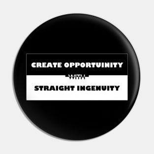 Create Opportunity... Pin