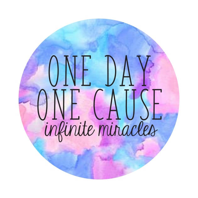 One Day, One Cause Watercolor by annmariestowe