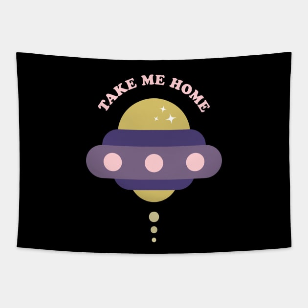 Take Me Home Tapestry by Sasyall
