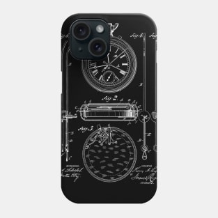 Stop Watch Vintage Patent Drawing Phone Case