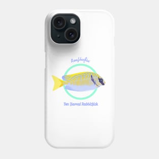 Two Barred Rabbitfish Phone Case