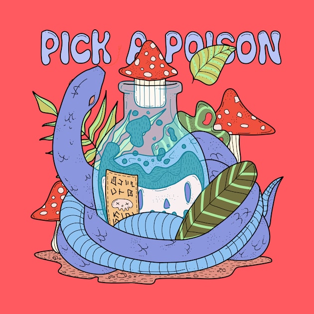 Pick a poison by nymthsdraws