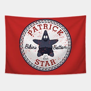 Patrick Star Logo Tapestry