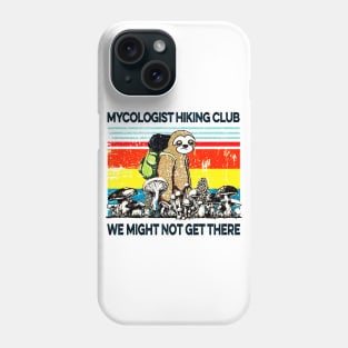 Mushroom MyCologist Hiking Club Phone Case