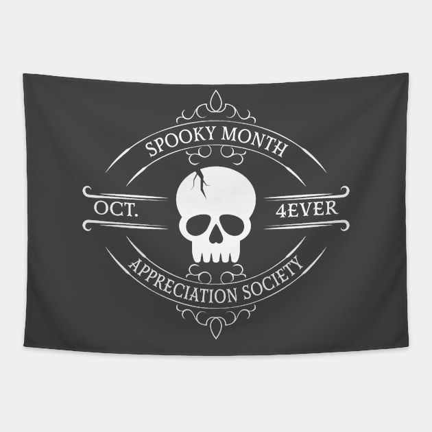 Spooky Month Appreciation Soceity. Tapestry by lakokakr