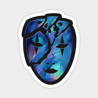 Shattered Broadway West End Musical Drama Theatre Mask Magnet