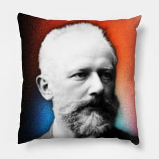 Pyotr Ilyich Tchaikovsky Portrait | Pyotr Ilyich Tchaikovsky Artwork 2 Pillow