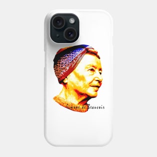 Simone de Beauvoir Phone Case