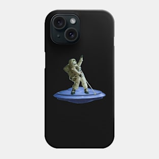 Astronaut ufo Phone Case