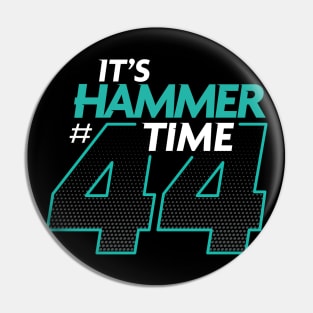 Its Hammer Time 44 - Blue Design Pin