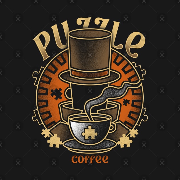 Master of Puzzle and Coffee by logozaste