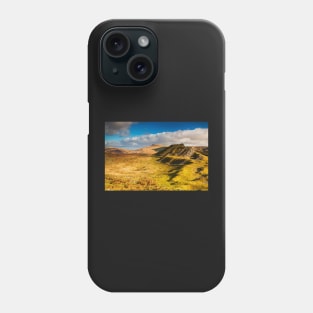 Bwlch Bryn-rhudd and Fan Gyhirych from Cribarth, Brecon Beacons National Park Phone Case