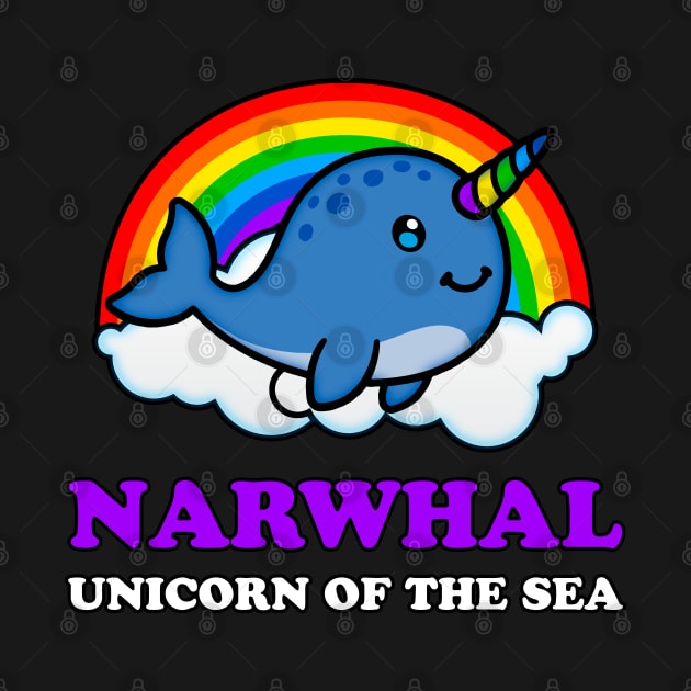 Narwhal Unicorn of the Sea by Yeldar