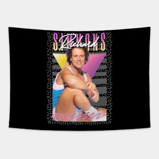 Richard Simmons 80s Aesthetic Fan Art Tapestry