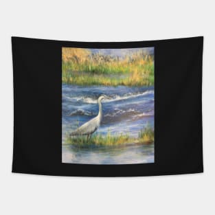 Great Blue Heron Tapestry