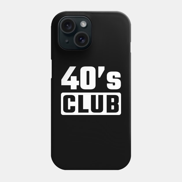 40th birthday Phone Case by Circle Project