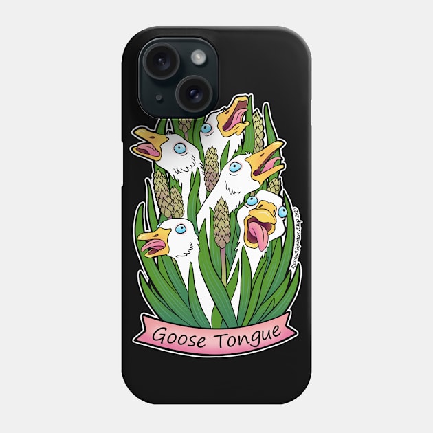 Goose Tongue Plantain Phone Case by Raven's Random