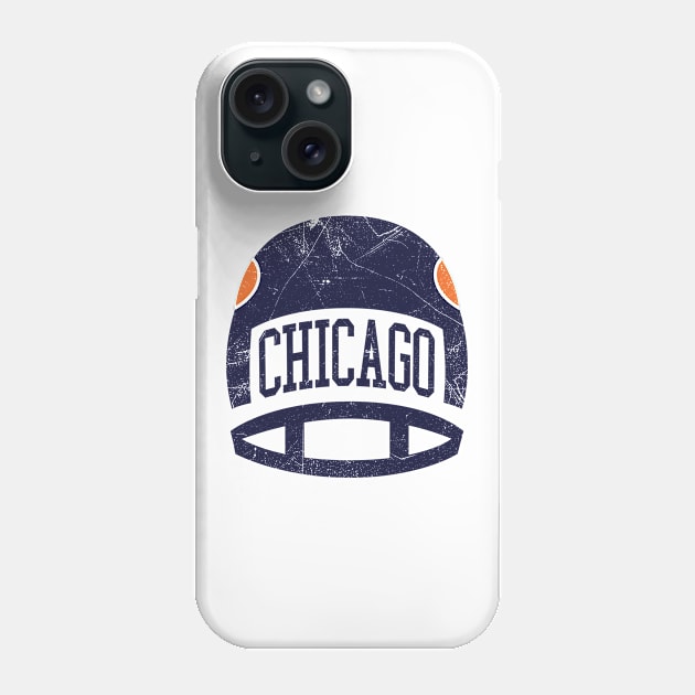 Chicago Retro Helmet - White Phone Case by KFig21