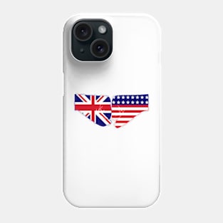 UK & USA Fist Bump Patriot Flag Series Phone Case