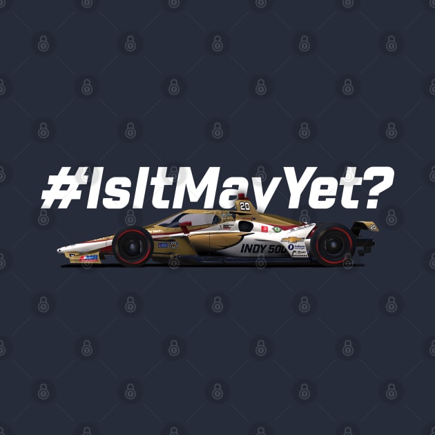 Is It May Yet? (white text) by Sway Bar Designs