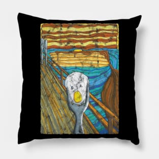 Breakfast Scream Pillow