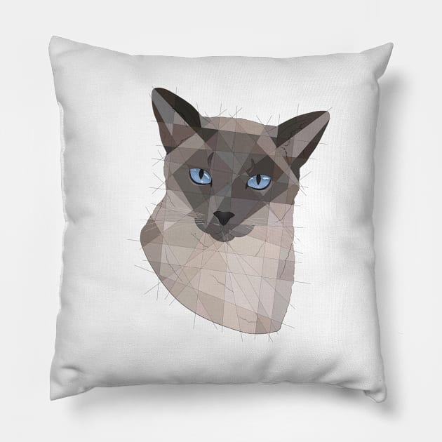 Rossi Pillow by Blacklightco