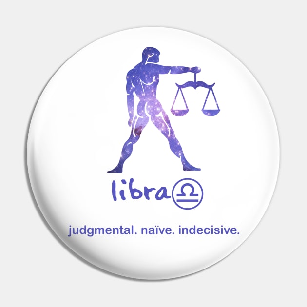 Flawed Libra Pin by Taversia