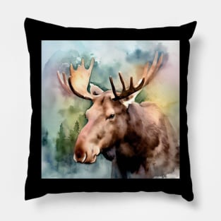 Moose. Pillow