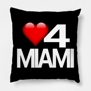 Love for Miami Pillow