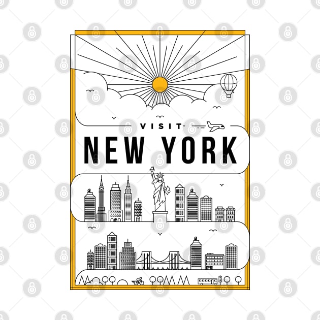 VISIT NEW YORK by cranko