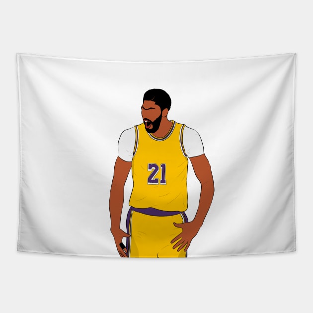 Anthony Davis Tapestry by SickSticksCo